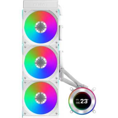 система водяного охлаждения Lian Li HydroShift II LCD-C 360CL ARGB White Белый