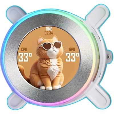 система водяного охлаждения Lian Li HydroShift II LCD-C 360CL ARGB White Белый