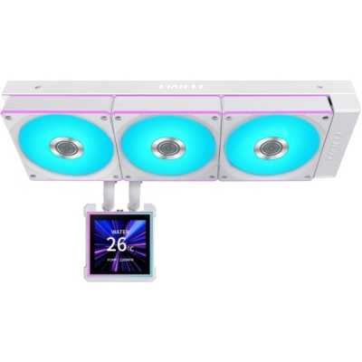 система водяного охлаждения Lian Li HydroShift II LCD-S 360CL ARGB White Белый