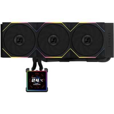 система водяного охлаждения Lian Li HydroShift II LCD-S 360TL ARGB Black Черный