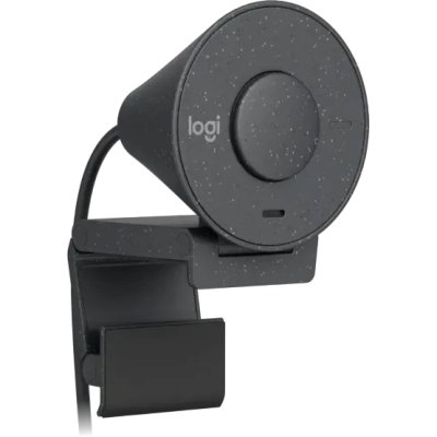 веб-камера Logitech Brio 300 Graphite 960-001436 черный, серый