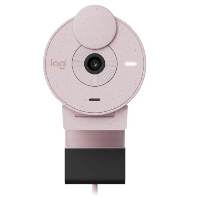 веб-камера Logitech Brio 300 Rose 960-001448 черный, розовый