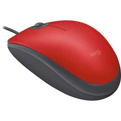 мышь Logitech M110 Silent Red 910-005501 Красный