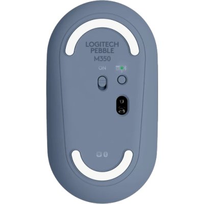 мышь Logitech Pebble M350 Blue 910-006753 Голубой