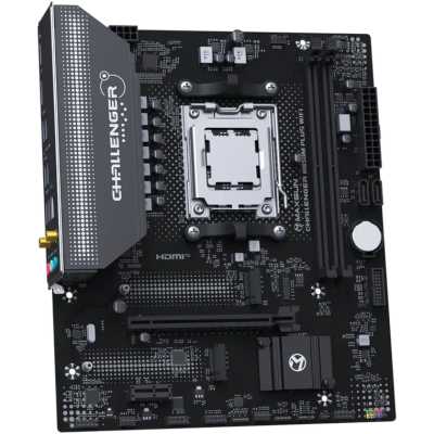 материнская плата Maxsun Challenger B850M Plus WiFi Черный