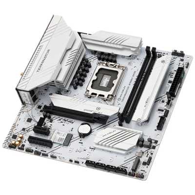 материнская плата Maxsun Terminator B760M GKD5 ICE Белый