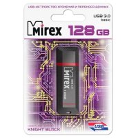флешка Mirex 128GB 13600-FM3BK128 Черный