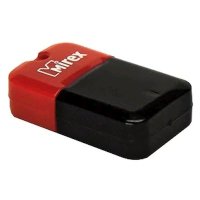 флешка Mirex 16GB 13600-FMUART16 Черный, красный