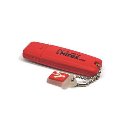 флешка Mirex 32GB 13600-FM3CHR32 Красный