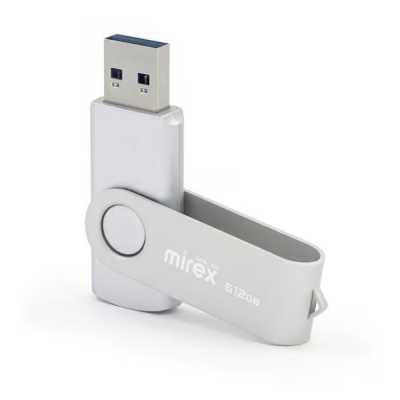 флешка Mirex 512GB 13600-FM3SS512 Серебристый