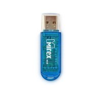 флешка Mirex 64GB 13600-FMUBLE64 Голубой