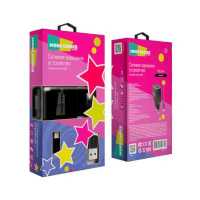 сетевое зарядное устройство More choice NC33m Black Черный