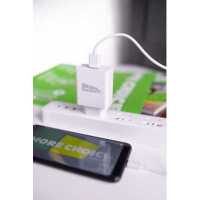 сетевое зарядное устройство More choice NC52QCm White Белый
