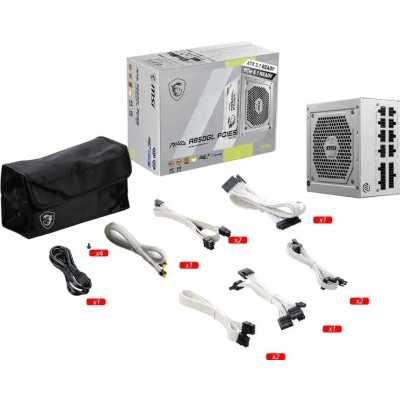 блок питания MSI 850W MAG A850GL White Белый