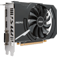 видеокарта MSI AMD Radeon RX 550 Aero ITX 4G OC