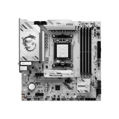 материнская плата MSI B850M Gaming Plus WiFi6E Белый