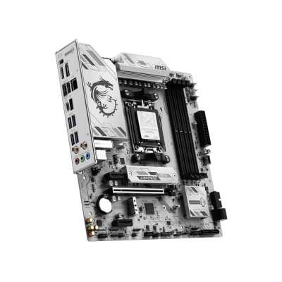 материнская плата MSI B850M Gaming Plus WiFi6E Белый