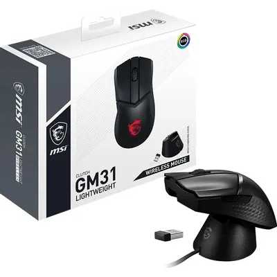 мышь MSI Clutch GM31 Lightweight Wireless Black Черный