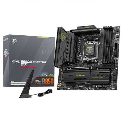 материнская плата MSI MAG B850M Mortar WiFi Черный