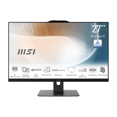 моноблок MSI Modern AM272P 1M-680RU Черный