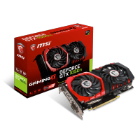 видеокарта MSI nVidia GeForce GTX 1050 Ti Gaming 4G