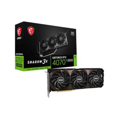 видеокарта MSI nVidia GeForce RTX 4070 Ti Super 16G Shadow 3X OC