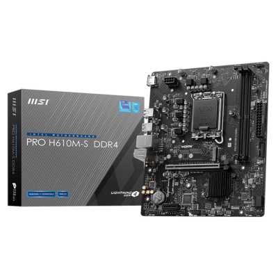 материнская плата MSI Pro H610M-S DDR4 OEM
