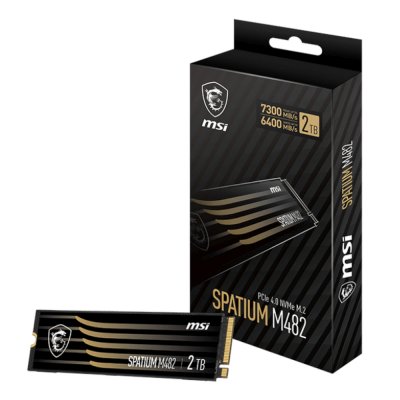 SSD диск MSI SPATIUM M482 Pro 2Tb S78-440Q730-P83 Черный