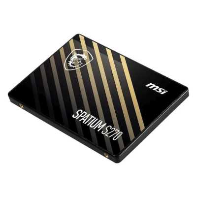 SSD диск MSI SPATIUM S270 480Gb S78-440E340-P83 Черный