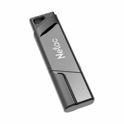 флешка Netac 32GB NT03U336S-032G-32BK Черный
