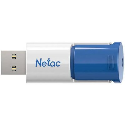 флешка Netac 512GB NT03U182N-512G-30BL Белый, синий