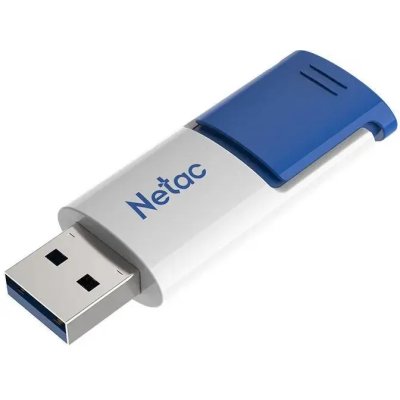 флешка Netac 512GB NT03U182N-512G-30BL Белый, синий