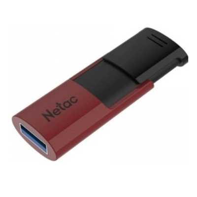 флешка Netac 512GB NT03U182N-512G-30RE Черный, бордовый