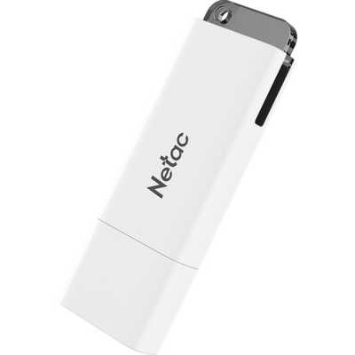 флешка Netac 64GB NT03U185N-064G-32WH Белый