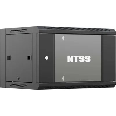 телекоммуникационный шкаф NTSS Премиум NTSS-W12U6060GS-BL Черный