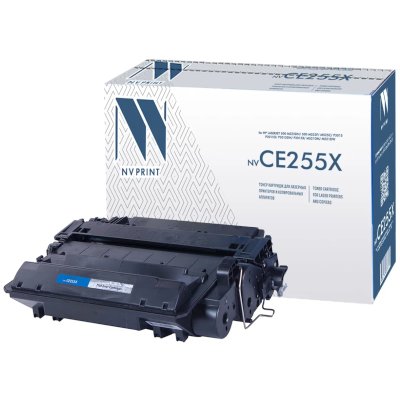 картридж NV Print NV-CE255X черный