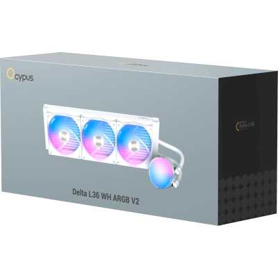 кулер Ocypus Delta L36 White ARGB V2 Белый