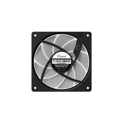 кулер Ocypus Gamma F12 Elite Black ARGB Reverse Blade 3 in 1 Черный