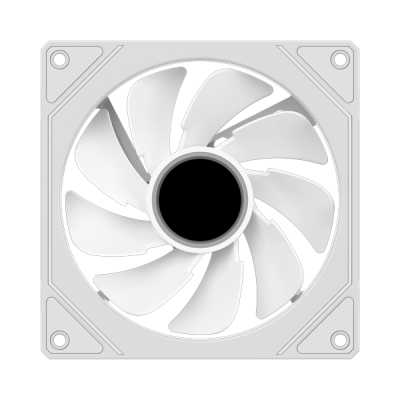 кулер Ocypus Gamma F12 White ARGB Reverse Blade