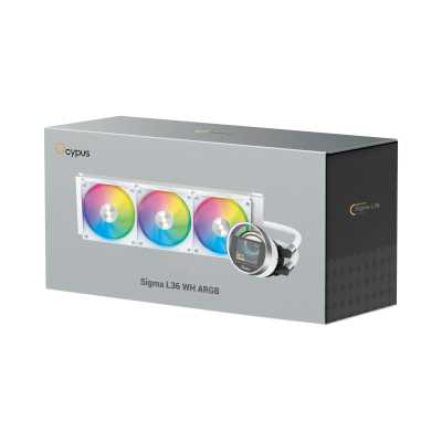 кулер Ocypus Sigma L36 White ARGB Белый
