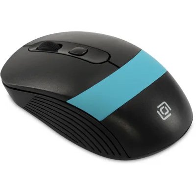 мышь Oklick 310MW Black-Blue Черный-голубой