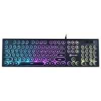 клавиатура Oklick 410MRL Black Черный
