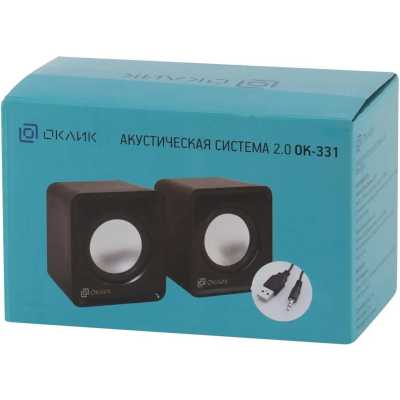 колонки Oklick OK-331 Black Черный