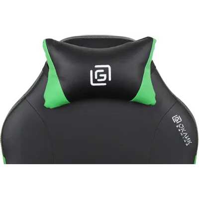 игровое кресло Oklick Spirit Black/Green черно-зеленый