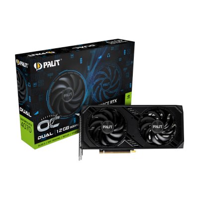 видеокарта Palit nVidia GeForce RTX 4070 Dual OC 12Gb NE64070S19K9-1048D