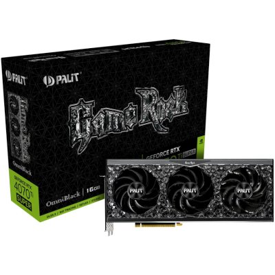 видеокарта Palit nVidia GeForce RTX 4070 Ti Super GameRock Omni 16Gb NED47TS019T2-1020Q