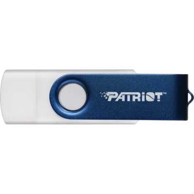 флешка Patriot 32GB PS32GX550AAD Белый, синий