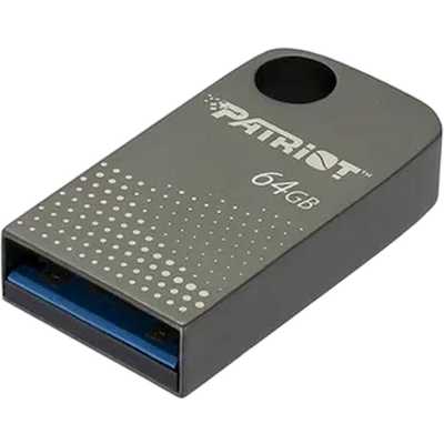 флешка Patriot 64GB PSF64GT300DS3U Серебристый