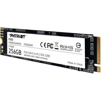 SSD диск Patriot P300 256Gb P300P256GM28 Черный