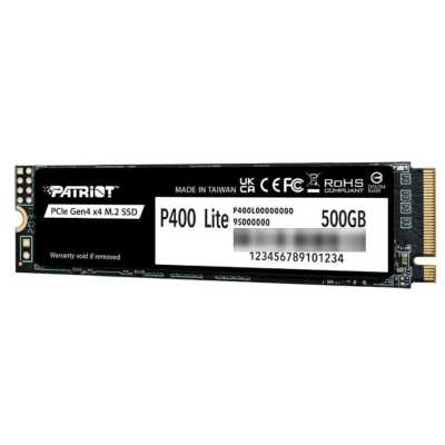 SSD диск Patriot P400 Lite 500Gb P400LP500GM28H Черный